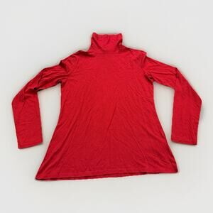 Pendleton Womens Green Knit Long Sleeve Turtleneck Pullover Sweater Size PL